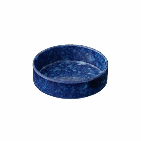 Marbled Melamine Stacking Tray S navy