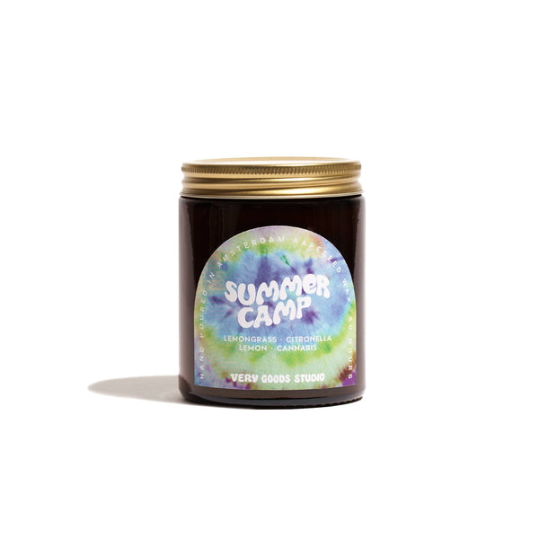 Summer Camp - Limited Edition Rapeseed Candle Mid Size 170ml 45-50 Hours