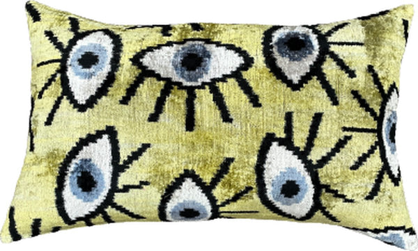 Green Eyes Pillow