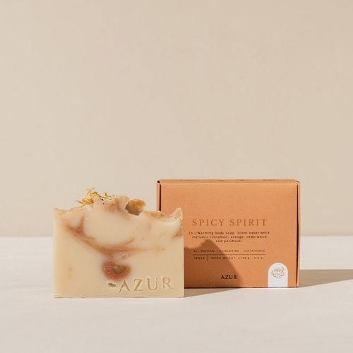 Spicy spirit soap bar.