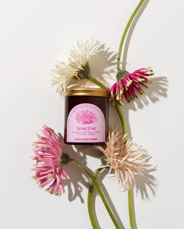 Heavy Petal - Rapeseed Candle Mid Size 170ml 45-50 Hours