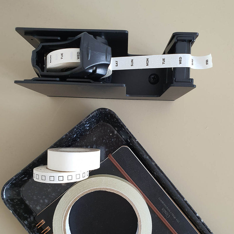 Steel Tape cutter - black