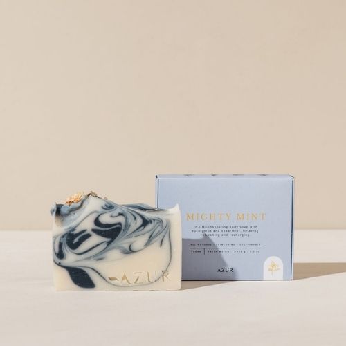 Mighty mint soap bar.
