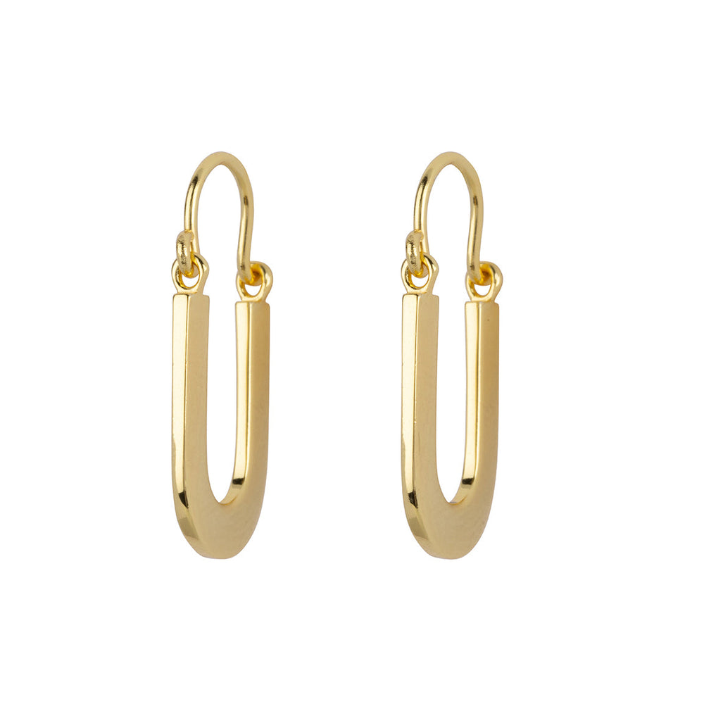 Ballet Dancer gold earrings – - Main Image