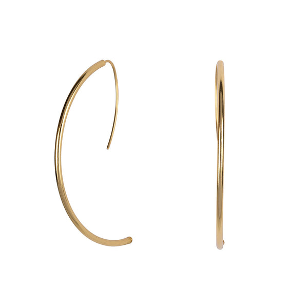 Dancing Queen gold earrings