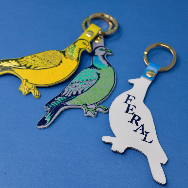 Feral Pigeon - Keychain