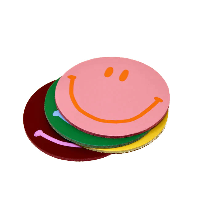 Happy Face Coasters
