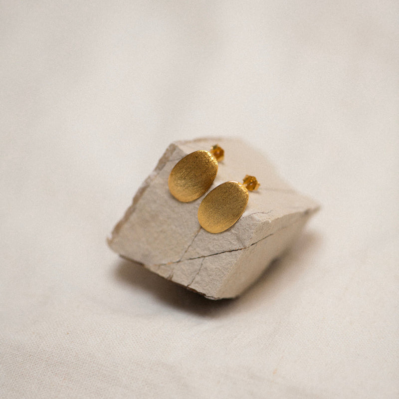 Parisienne gold earrings