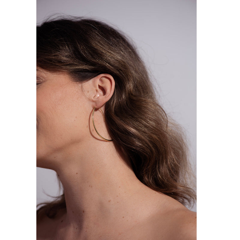 Dancing Queen gold earrings
