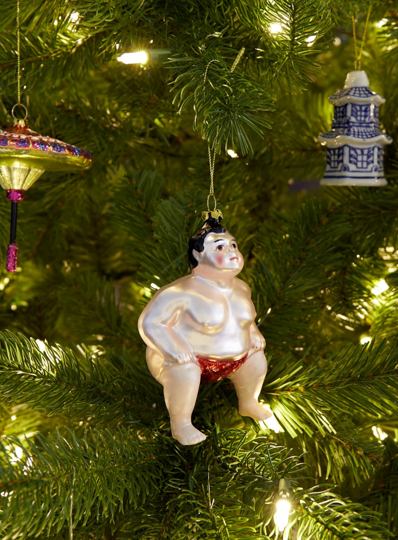 Sumo Wrestler Ornament