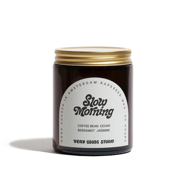 SLOW MORNING - Rapeseed Candle Mid Size 170ml 45-50 Hours