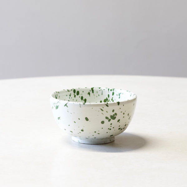 Bowl | green spots