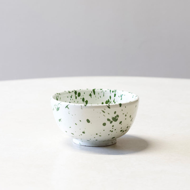 Bowl | green spots