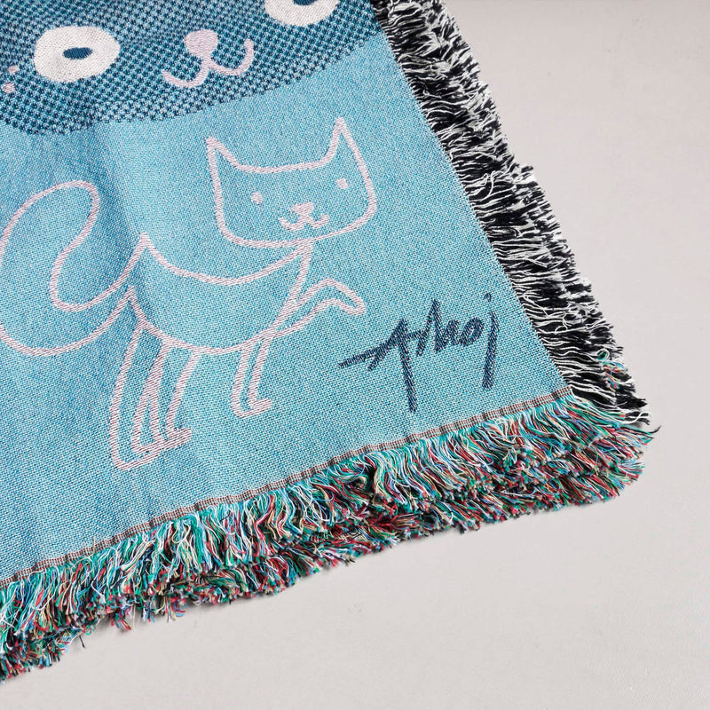 Cat - Throw Blanket