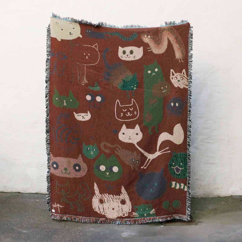 Cat - Throw Blanket