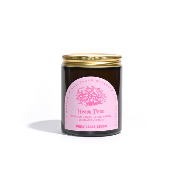 Heavy Petal - Rapeseed Candle Mid Size 170ml 45-50 Hours