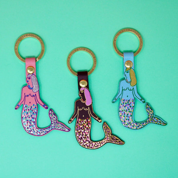 Mermaid key fob