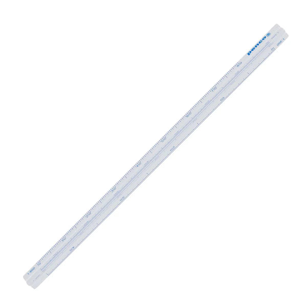 Aluminium Drafting scale silver