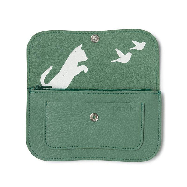 Cat chase wallet medium, Forest