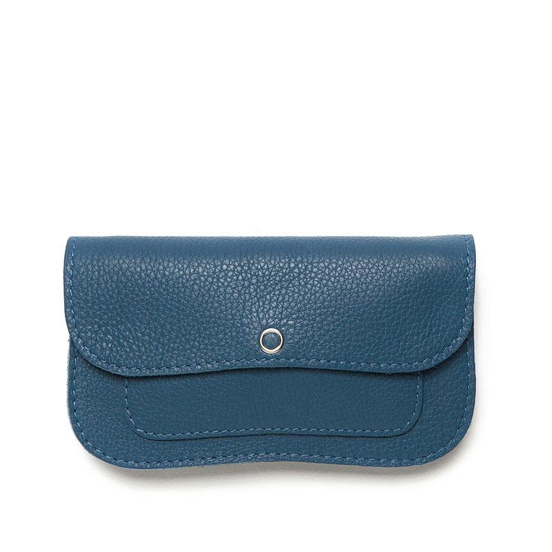 Cat chase wallet medium, Faded Blue