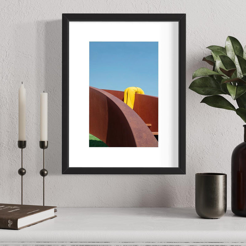 "over it" Fine art print.