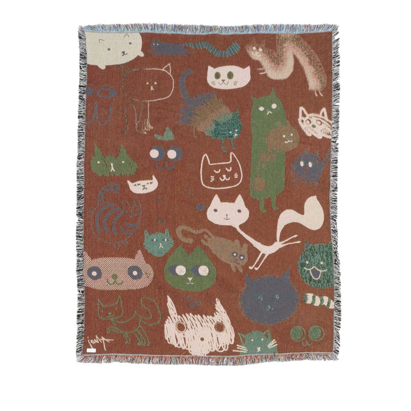 Cat - Throw Blanket