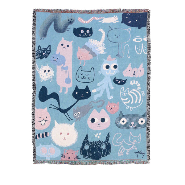 Cat - Throw Blanket