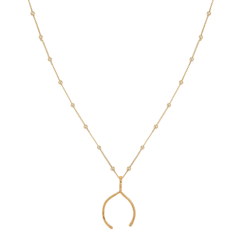 Make a wish | Gold vermeil necklace