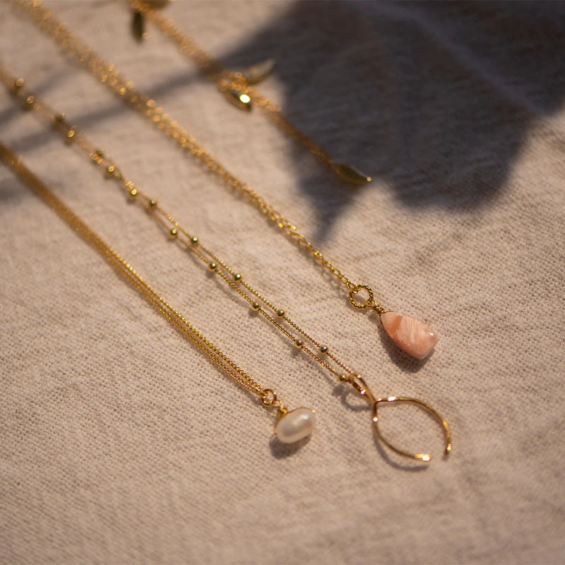 Make a wish | Gold vermeil necklace