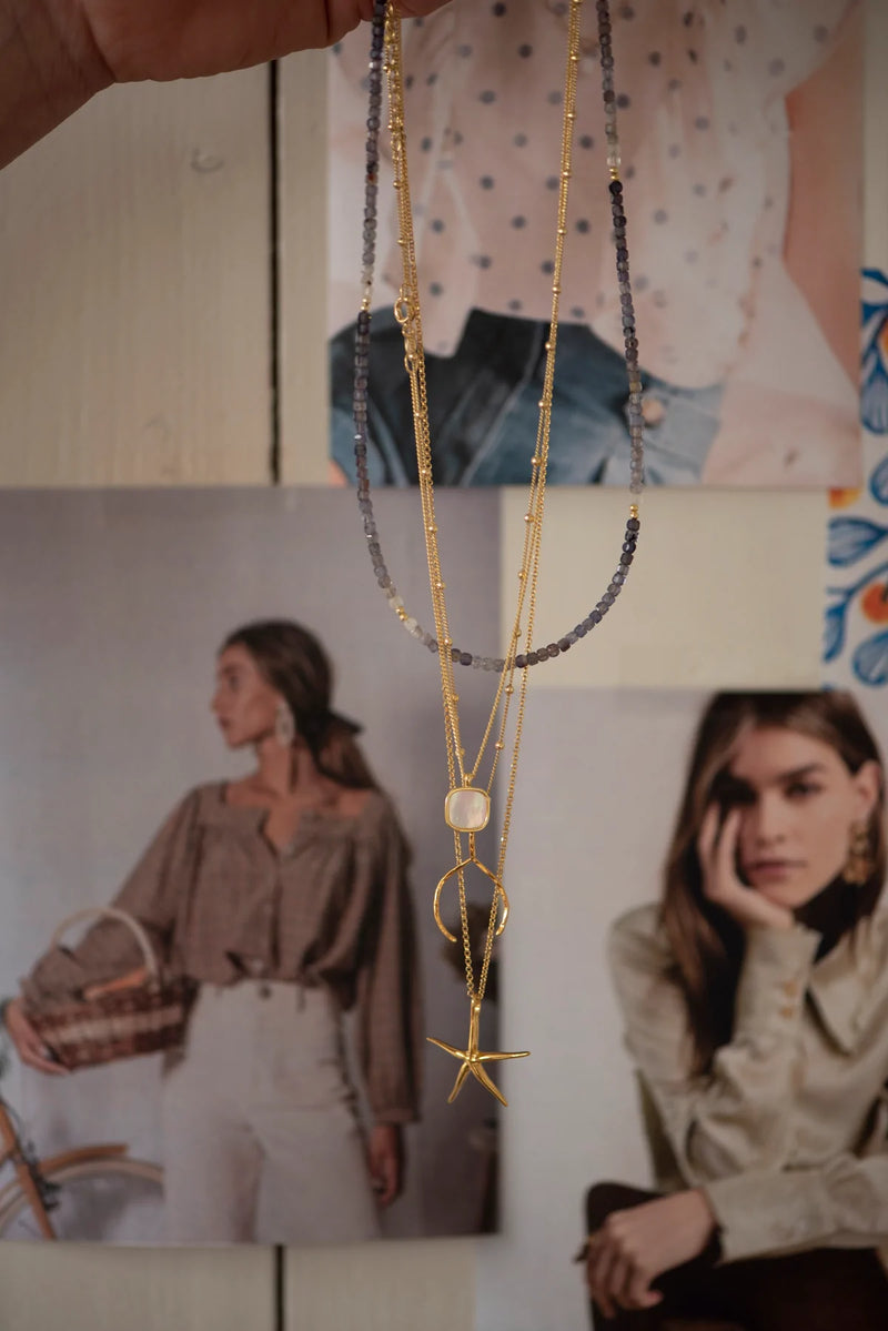 Starman | Gold vermeil necklace