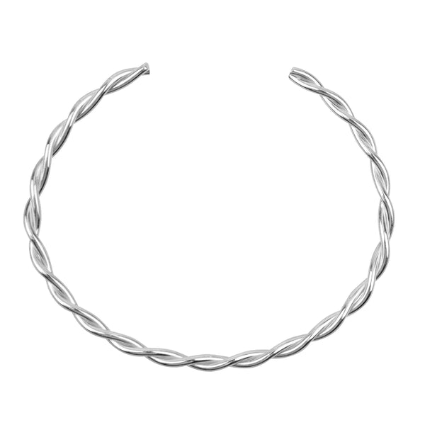 Twist | silver bracelet