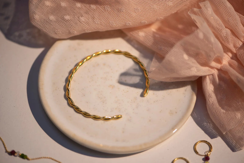 Twist | silver bracelet