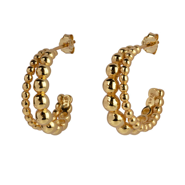 Lucie gold earrings