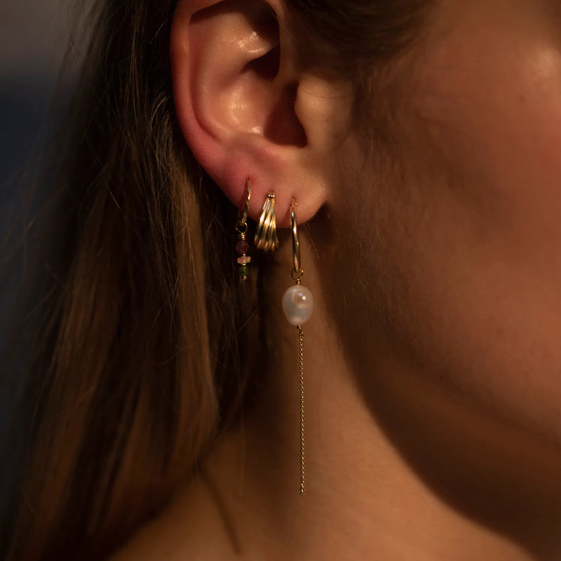 Better with you gold earrings