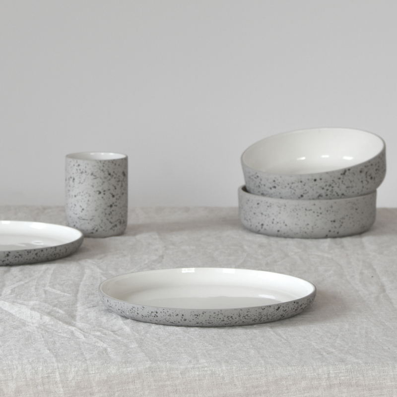 Dinner plate | Speckled