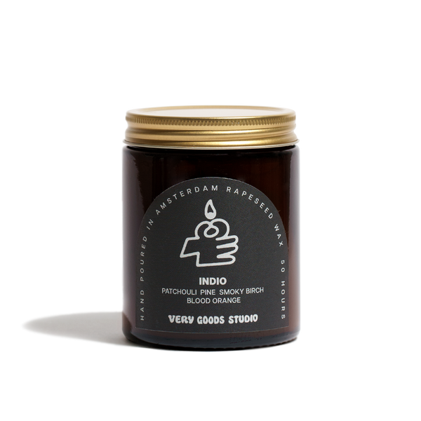 INDIO - Rapeseed Candle Mid Size 170ml 45-50 Hours