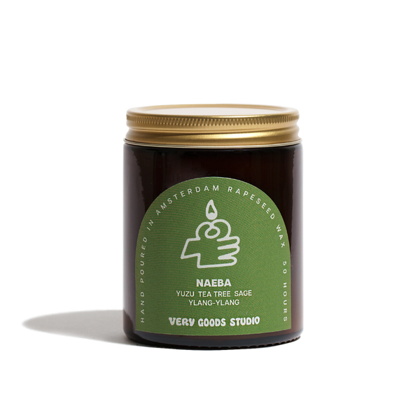 NAEBA - Rapeseed Candle Mid Size 170ml 45-50 Hours