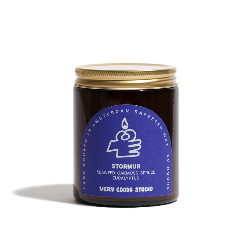 STORMUR - Rapeseed Candle Mid Size 170ml 45-50 Hours