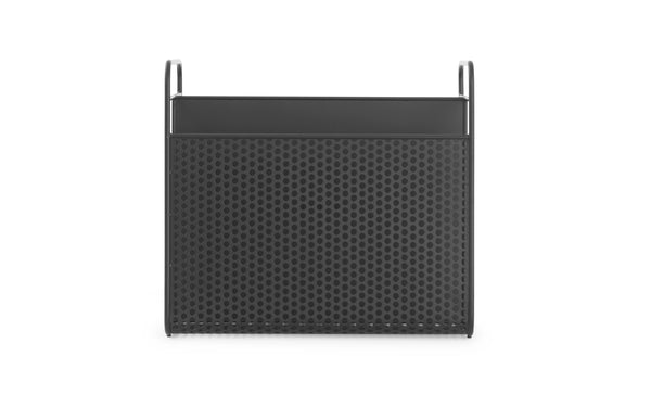 Analog Magazine Rack, black or white