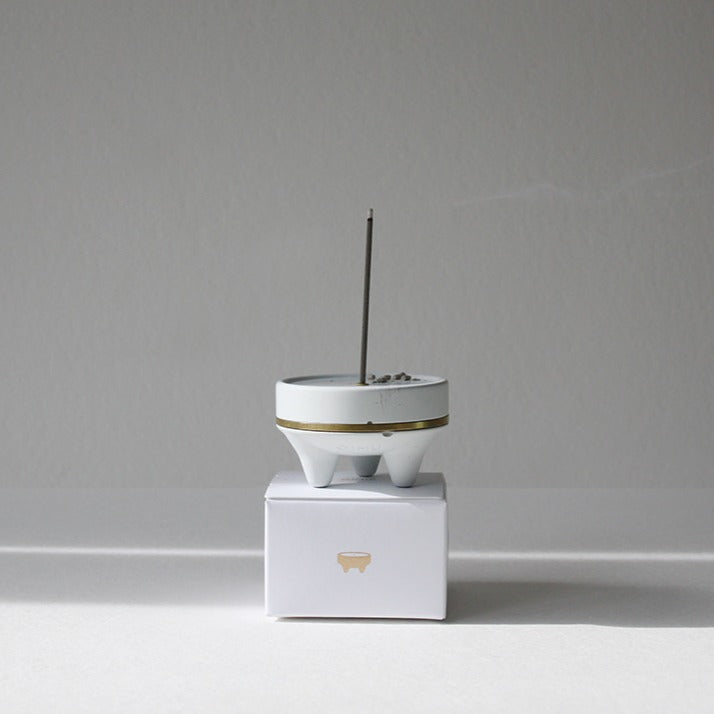 Incense burner | grey marble