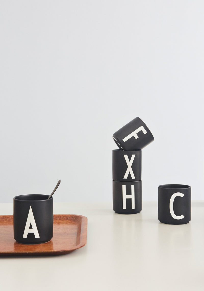 Lettercup, Black, A-Z