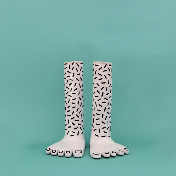 Pair of legs Vase
