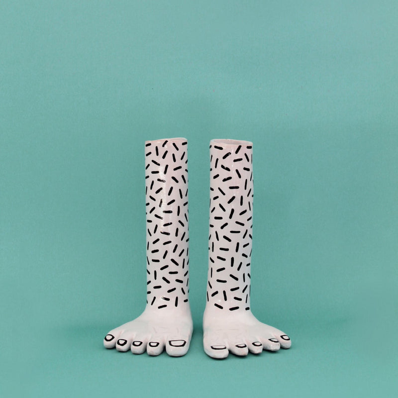 Pair of legs Vase