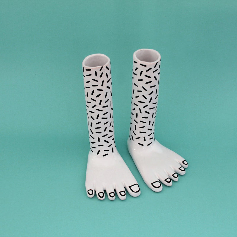 Pair of legs Vase
