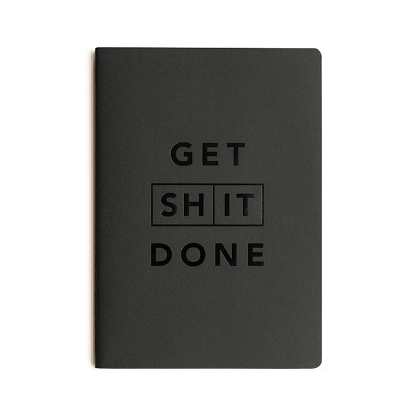 TO-DO-LIST notebook, GET SHIT DONE | A6