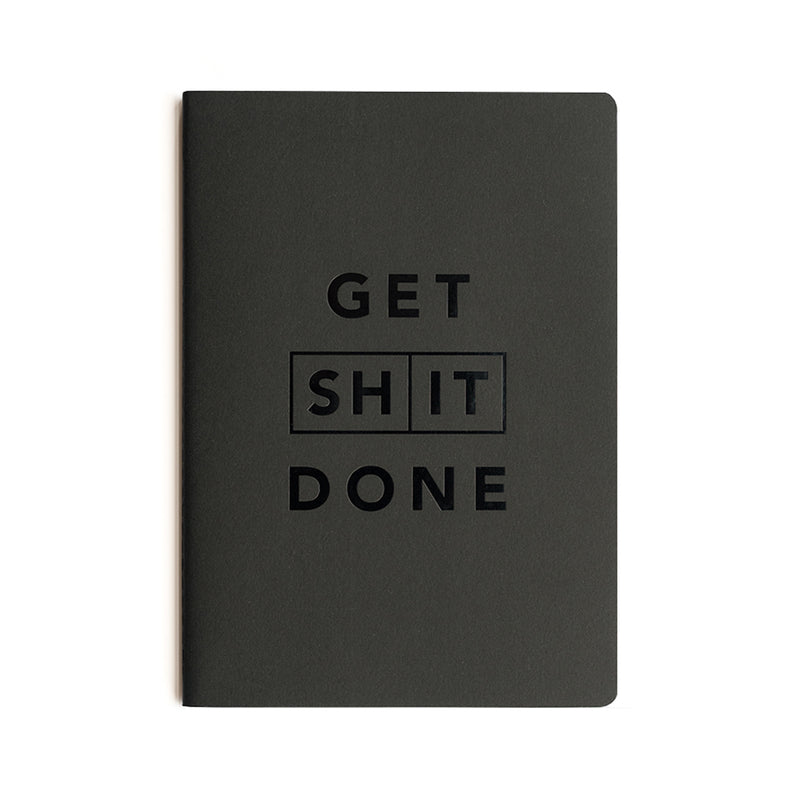 TO-DO-LIST notebook, GET SHIT DONE | A6