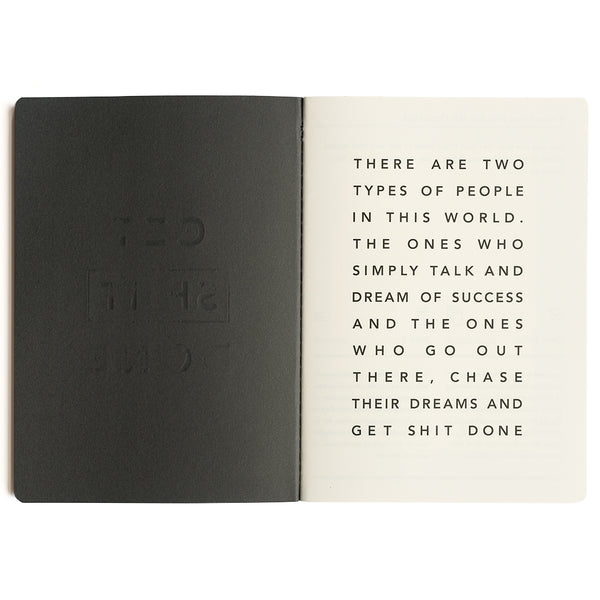 TO-DO-LIST notebook, GET SHIT DONE | A6