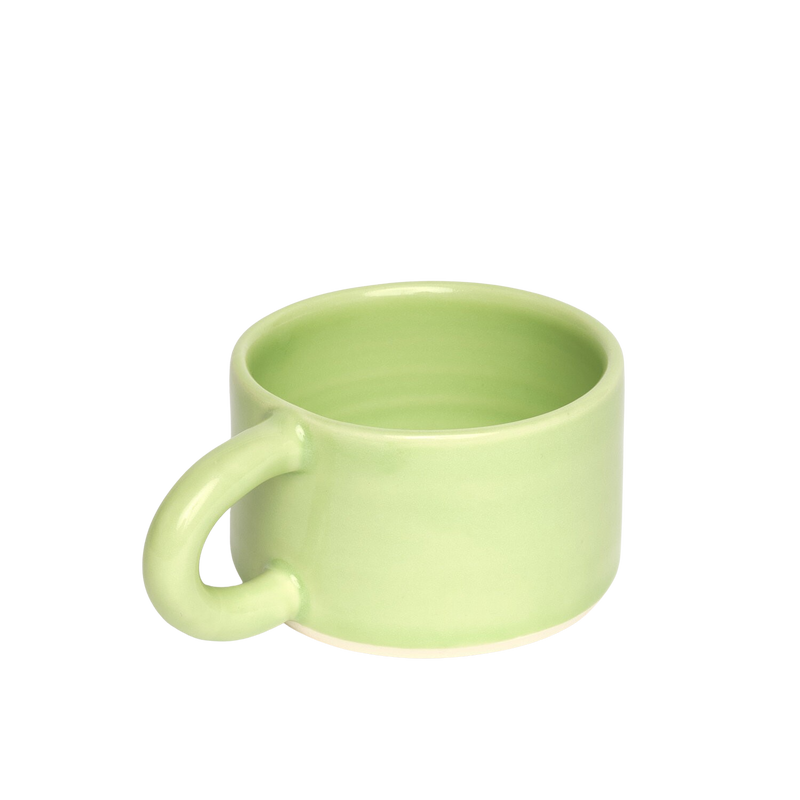 60's Lime Green Mug