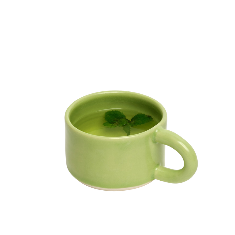 60's Lime Green Mug