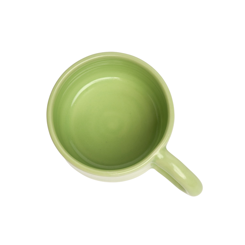 60's Lime Green Mug